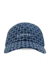 Givenchy Embroidered Logo Baseball Cap In Blue