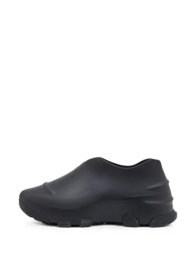 Pre-owned Givenchy Monumental Mallow Slip-on Sneakers In Black