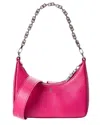 Givenchy Moon Cut Out Mini Leather Crossbody In Pink