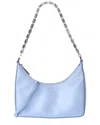 Givenchy Moon Cut Out Small Leather Shoulder Bag In Blue