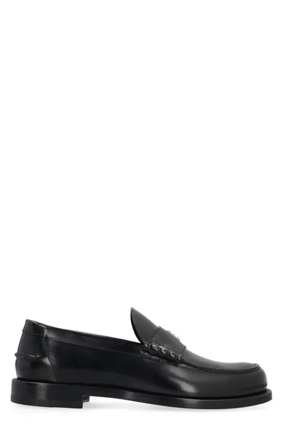 Givenchy Mr G Leather Loafers In Black
