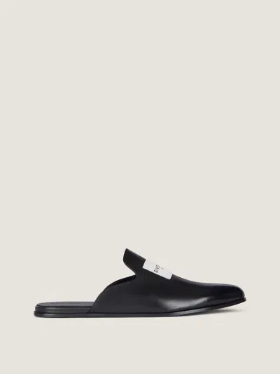 Givenchy Mules Plates Label En Cuir