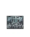 Givenchy Flame-print Logo Card Holder In Black