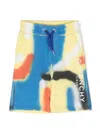 Givenchy Multicolor Bermuda Shorts Side Logo In Multi