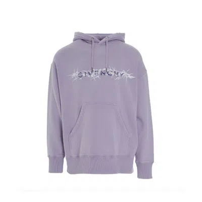 Givenchy Multicolor Cotton Sweatshirt In Purple