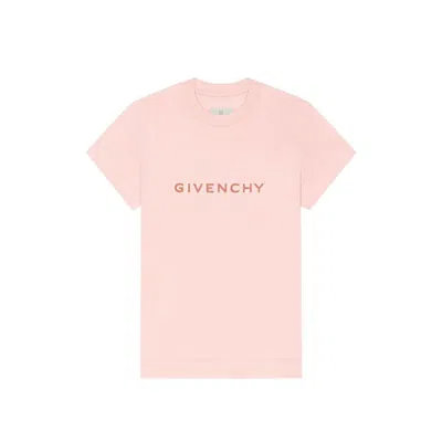 Givenchy Multicolor Cotton T-shirt In Pink