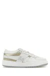 Givenchy G Move Sneakers In Mixed Leathers In Whitebeige