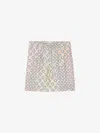 Givenchy Multicolor Pyjamas Shorts In Monogram 72 Silk