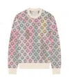 Givenchy Multicolor Sweater In Monogram 72 Cotton In Colorful