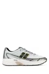 Givenchy Nfnty-52 Sneakers In Synthetic Leather And Mesh