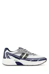 Givenchy Nfnty-52 Sneakers In Synthetic Leather And Mesh In Navywhite