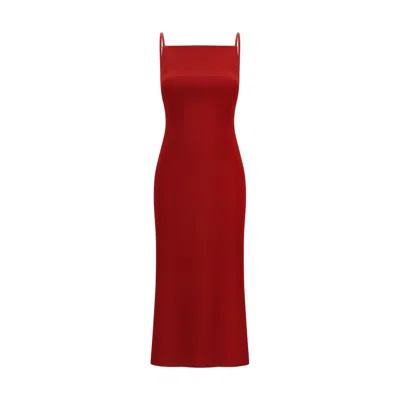 Givenchy Multicolor Viscose Casual Dress In Red