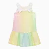 Givenchy Flared Dress With Sequins In Multicolor
