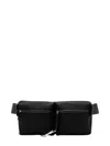 Givenchy Logo-embossed Buckle-fastening Belt Bag In Black