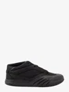 Givenchy Black Fabric And Leather Skate Sneakers In Black