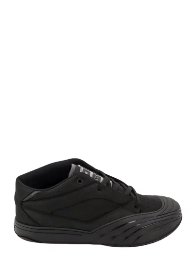 Givenchy Nabuk And Synthetic Fiber Sneakers In Black