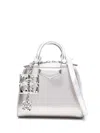 Givenchy Nano Antigona Cube Cross Body Bag In Silber
