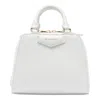 Givenchy Ivory Leather Nano Antigona Cube Handbag In Ivory