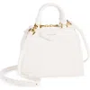 Givenchy Nano Antigona Cube Leather Crossbody Bag In Ivory