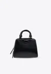 Givenchy Mini Antigona Cube Leather Crossbody Bag In Black