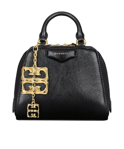 Givenchy Nano Antigona Shoulder Bag In Black