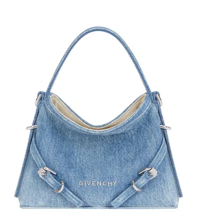 Givenchy Nano Denim Voyou Top-handle Bag