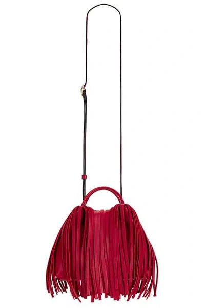 Givenchy Nano Facet Pochon Bag In Red