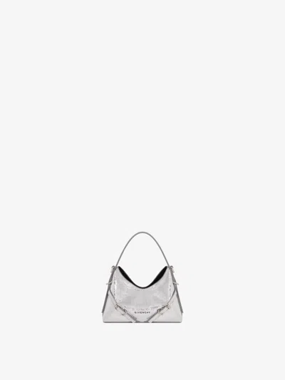 Givenchy Nano Voyou Bag In Laminated Leather In Multicolor