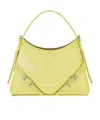 Givenchy Mini Voyou Shoulder Bag With Adjustable Strap In Yellow