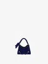 Givenchy Nano Voyou Bag In Velvet With Bow Detail In Multicolor