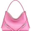 Givenchy Nano Voyou Leather Crossbody Bag In Lipstick Pink