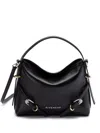 Givenchy Voyou Nano Grained-leather Top Handle Bag In 黑色