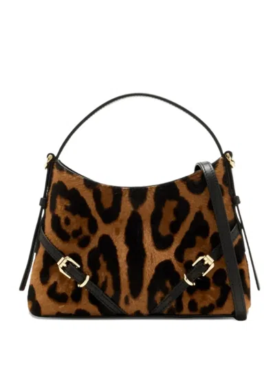 Givenchy Nano Voyou Leopard-pattern Top-handle Tote Bag In Animal Print