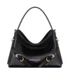 Givenchy Women Voyou Nano Bag In Polished Leather In Black