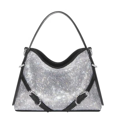 Givenchy Nano Voyou Shoulder Bag In Gray
