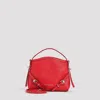 Givenchy Nano Voyou Bag In Leather In Vermillon