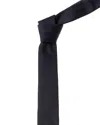 Givenchy Navy Tonal All Over 4g Jacquard Silk Tie