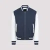 Givenchy Monogram-jacquard Bomber Jacket In Navy Blue