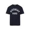 Givenchy Logo T-shirt In Blue