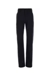 Givenchy Streamlined Wool Blend Trousers In Blue