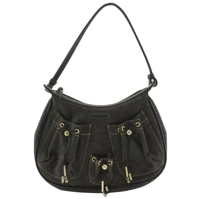 Pre-owned Givenchy Navy Denim Shoulder Bag () In Blue