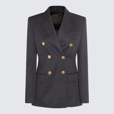 Givenchy Navy Wool And Mohair Blazer