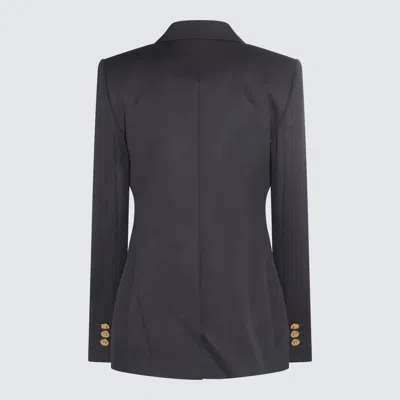 GIVENCHY GIVENCHY NAVY WOOL AND MOHAIR BLAZER