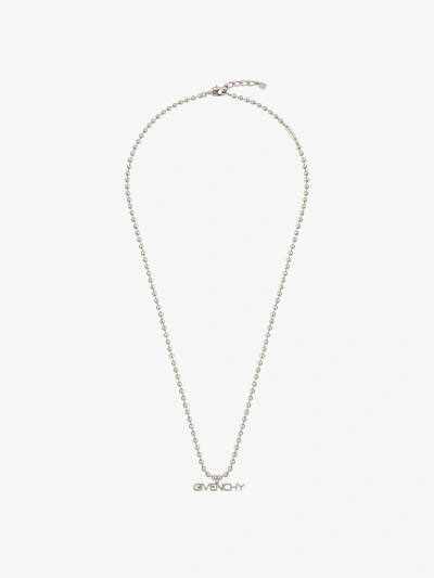 Givenchy Necklace In Metal In Metallic