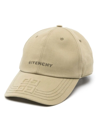 Givenchy 4g 压纹棒球帽 In Green