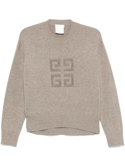 Givenchy Neutral 4g Sweater In Neutrals