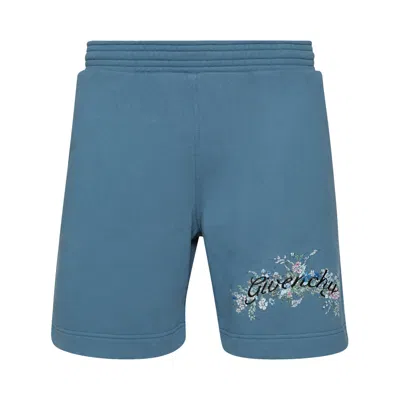 Pre-owned Givenchy New Board Shorts 'steel Blue' | Men's Size Xl
