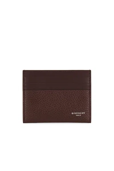 Givenchy New Card Holder 2x3 Credit Card In Red