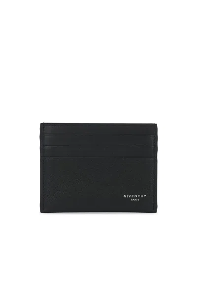 Givenchy New Card Holder 2x3 Credit Card In Black