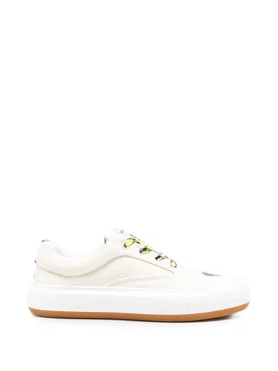 Givenchy New City Canvas Sneakers In Animal Print